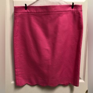JCrew skirt, size 10, Hot Pink